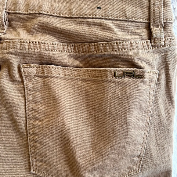 Women's Tan Ralph Lauren Jeans Size 2 - Picture 5 of 8